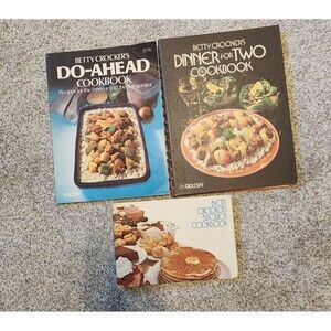 Vintage Betty Crocker's Cookbooks